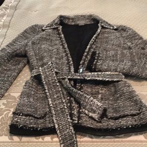 ANN TAYLOR Lightweight tweed jacket